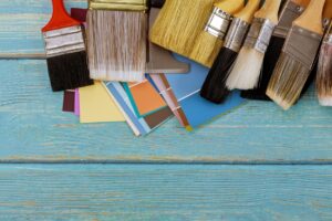 An image of some of the tools used by Wichita painters.