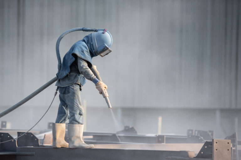 power washing, sandblasting and commercial painting services by Koehn painting