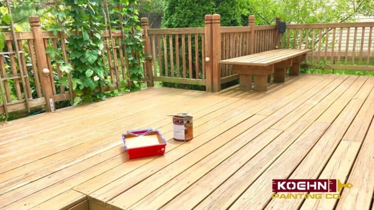 how to prep a deck for painting