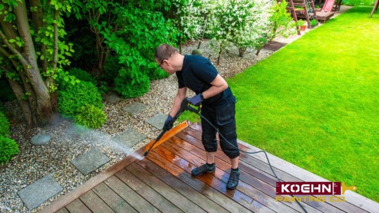 best time to power wash a house
